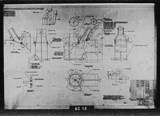 Manufacturer's drawing for North American Aviation B-25 Mitchell Bomber. Drawing number 98-53465