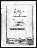 Manufacturer's drawing for North American Aviation AT-6 Texan / Harvard. Drawing number 5C5