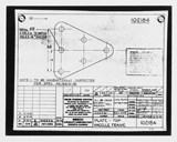 Manufacturer's drawing for Beechcraft AT-10 Wichita - Private. Drawing number 102184