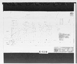 Manufacturer's drawing for Chance Vought F4U Corsair. Drawing number 33747