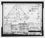 Manufacturer's drawing for Boeing Aircraft Corporation B-17 Flying Fortress. Drawing number 21-9069