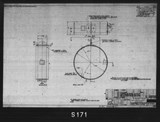 Manufacturer's drawing for North American Aviation B-25 Mitchell Bomber. Drawing number 98-53446