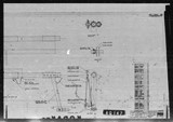 Manufacturer's drawing for North American Aviation B-25 Mitchell Bomber. Drawing number 98-52409