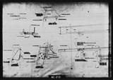 Manufacturer's drawing for North American Aviation B-25 Mitchell Bomber. Drawing number 98-73536