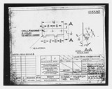 Manufacturer's drawing for Beechcraft AT-10 Wichita - Private. Drawing number 105532