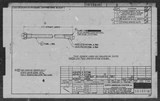 Manufacturer's drawing for North American Aviation B-25 Mitchell Bomber. Drawing number 98-588182