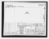 Manufacturer's drawing for Beechcraft AT-10 Wichita - Private. Drawing number 106365