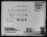 Manufacturer's drawing for North American Aviation B-25 Mitchell Bomber. Drawing number 98-54059