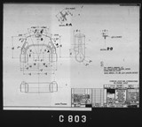 Manufacturer's drawing for Douglas Aircraft Company C-47 Skytrain. Drawing number 4113992