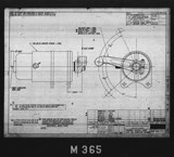 Manufacturer's drawing for North American Aviation B-25 Mitchell Bomber. Drawing number 98-34171