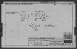 Manufacturer's drawing for North American Aviation B-25 Mitchell Bomber. Drawing number 98-61333