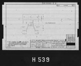Manufacturer's drawing for North American Aviation B-25 Mitchell Bomber. Drawing number 98-63983