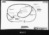 Manufacturer's drawing for Lockheed Corporation P-38 Lightning. Drawing number 199805