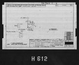 Manufacturer's drawing for North American Aviation B-25 Mitchell Bomber. Drawing number 98-735116