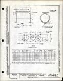 Manufacturer's drawing for Generic Parts - Aviation Standards. Drawing number an4125