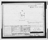 Manufacturer's drawing for Boeing Aircraft Corporation B-17 Flying Fortress. Drawing number 41-1005