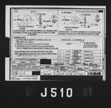 Manufacturer's drawing for Douglas Aircraft Company C-47 Skytrain. Drawing number 1062608