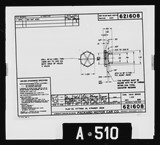 Manufacturer's drawing for Packard Packard Merlin V-1650. Drawing number 621608