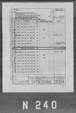 Manufacturer's drawing for North American Aviation T-28 Trojan. Drawing number 1e219