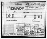 Manufacturer's drawing for Beechcraft Beech Staggerwing. Drawing number D170865