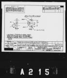 Manufacturer's drawing for Lockheed Corporation P-38 Lightning. Drawing number 197657