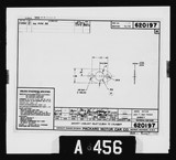 Manufacturer's drawing for Packard Packard Merlin V-1650. Drawing number 620197