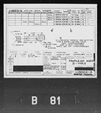 Manufacturer's drawing for Boeing Aircraft Corporation B-17 Flying Fortress. Drawing number 1-19002-3