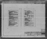 Manufacturer's drawing for North American Aviation B-25 Mitchell Bomber. Drawing number 108-53738