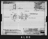 Manufacturer's drawing for North American Aviation B-25 Mitchell Bomber. Drawing number 98-624119