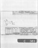 Manufacturer's drawing for Bell Aircraft P-39 Airacobra. Drawing number 33-139-052
