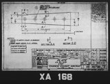 Manufacturer's drawing for Chance Vought F4U Corsair. Drawing number 38738