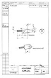 Manufacturer's drawing for Vickers Incorporated Spitfire. Drawing number 35141