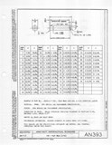 Manufacturer's drawing for Generic Parts - Aviation General Manuals. Drawing number AN393