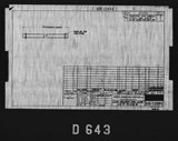 Manufacturer's drawing for North American Aviation B-25 Mitchell Bomber. Drawing number 62a-53846