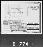 Manufacturer's drawing for Boeing Aircraft Corporation B-17 Flying Fortress. Drawing number 41-9255