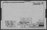 Manufacturer's drawing for North American Aviation B-25 Mitchell Bomber. Drawing number 108-31622