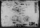 Manufacturer's drawing for North American Aviation B-25 Mitchell Bomber. Drawing number 98-53449