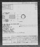 Manufacturer's drawing for North American Aviation B-25 Mitchell Bomber. Drawing number 99-58474