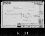 Manufacturer's drawing for Lockheed Corporation P-38 Lightning. Drawing number 196354