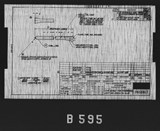Manufacturer's drawing for North American Aviation B-25 Mitchell Bomber. Drawing number 108-53817