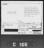 Manufacturer's drawing for Boeing Aircraft Corporation B-17 Flying Fortress. Drawing number 1-27174