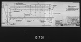 Manufacturer's drawing for Douglas Aircraft Company C-47 Skytrain. Drawing number 3116532