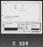 Manufacturer's drawing for Boeing Aircraft Corporation B-17 Flying Fortress. Drawing number 1-28333