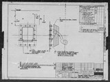 Manufacturer's drawing for North American Aviation B-25 Mitchell Bomber. Drawing number 98-53311