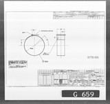 Manufacturer's drawing for Bell Aircraft P-39 Airacobra. Drawing number 33-733-005