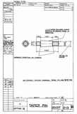 Manufacturer's drawing for Vickers Spitfire. Drawing number 35137