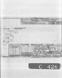 Manufacturer's drawing for Bell Aircraft P-39 Airacobra. Drawing number 33-615-035