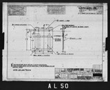 Manufacturer's drawing for North American Aviation B-25 Mitchell Bomber. Drawing number 98-53487