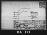Manufacturer's drawing for Chance Vought F4U Corsair. Drawing number 38780
