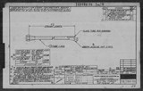 Manufacturer's drawing for North American Aviation B-25 Mitchell Bomber. Drawing number 98-588196_H